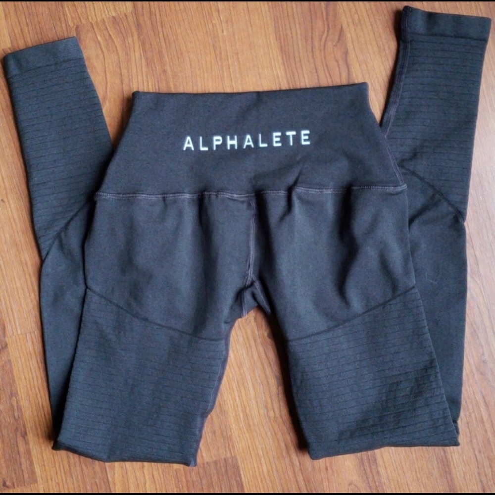 Grey Alphalete Leggings NWT